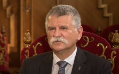 Спикер парламента Венгрии Ласло Кавер , Зеленский, скандал