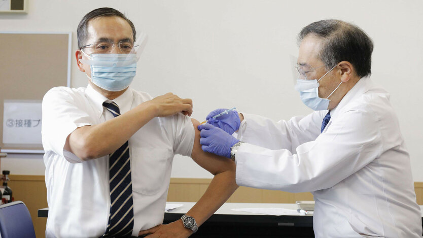 Вакцинация от коронавируса в Японии, коронавирус в Японии, пандемия коронавируса