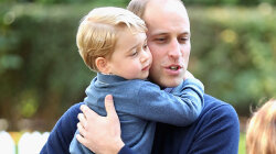 принц Уильям с сыном