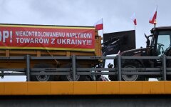 Акции протестов фермеров в Польше против украинской продукции и зерна