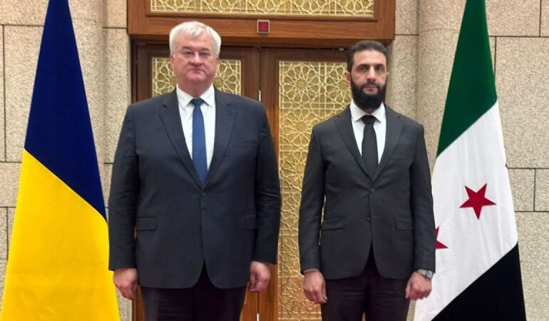 Андрій Сибіга у Сирії