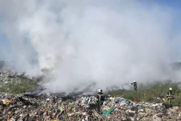 мусор пожар
