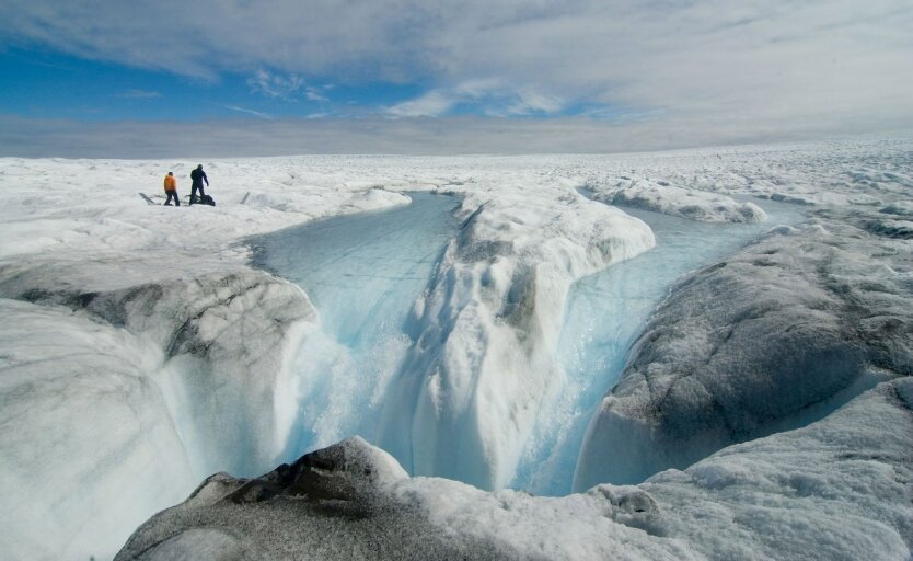 Таяние ледников фото до и после