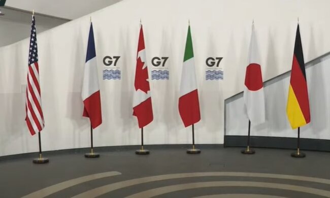 G7 (Большая семерка), вторжение России в Украину, отказ от российского газа
