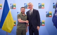 Владимир Зеленский и Йенс Столтенберг