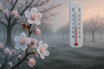 Весенние заморозки в Украине