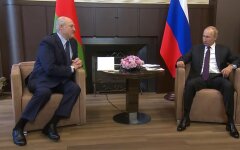 Александра Лукашенко, Владимир Путин