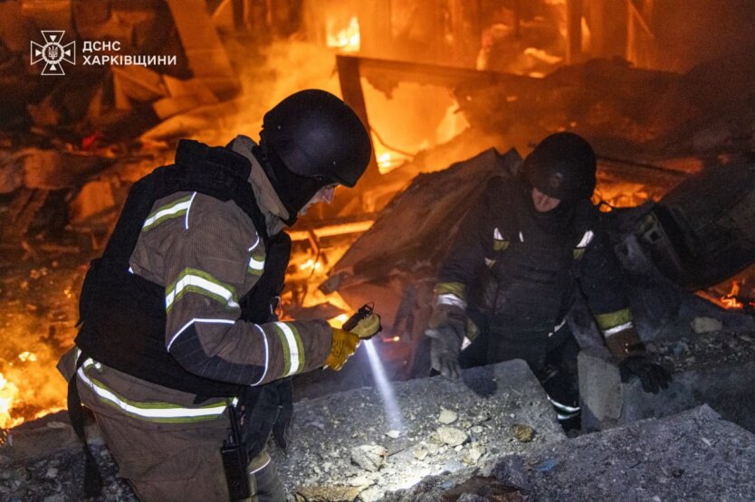 Удар по Харьковщине