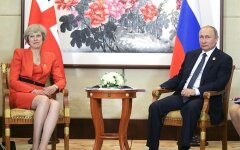 Тереза Мэй_Владимир Путин