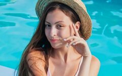 Дочка Оли Поляковой Маша, эффектные снимки, Оля Полякова