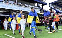 Сборная Украины по футболу одержала важную победу над Северной Македонией