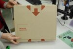 Коробка-транформер Новой почты