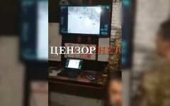 Применение Байрактара на Донбассе, передовой пост ВСУ