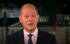 Олаф Шольц, Россия, Украина, угроза вторжения России