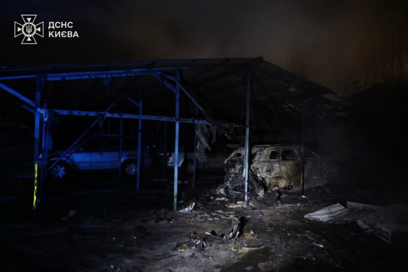 Удар по Києву