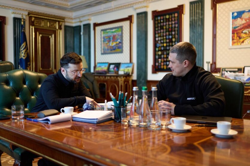 Володимир Зеленський та Михайло Федоров