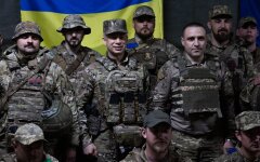 Олександр Сирський та офіцери ЗСУ