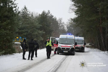 Фото с места происшествия в селе Нехворощ