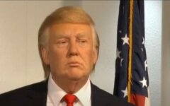 Воскового Трампа «нарядили» в Музее Тюссо после выборов