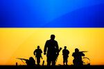 Война Украины и России. Флаг Украины