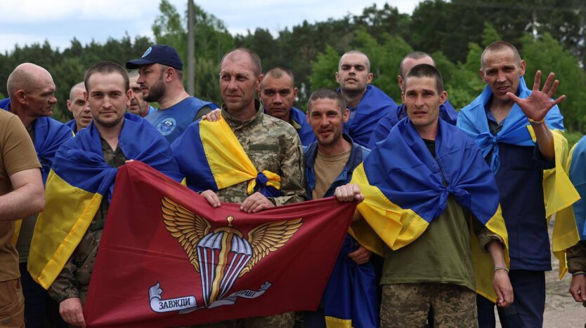 Обмін полоненими / Фото: Телеграм Володимира Зеленського