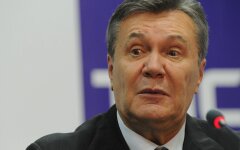 Виктор Янукович,Михаил Саакашвили,знак для Януковича,президент Виктор Янукович