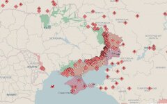 Карта DeepState на 9 июля