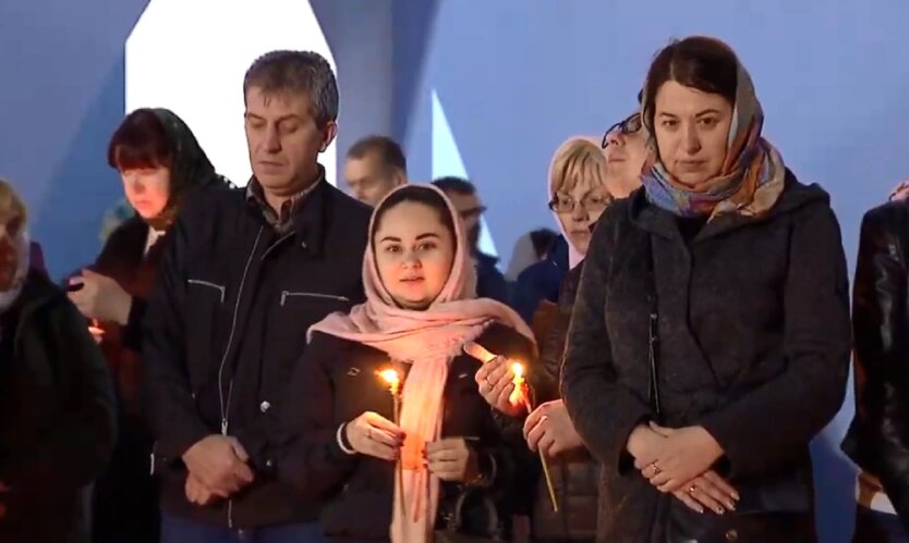 Празднование Пасхи в Украине