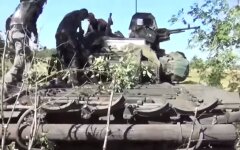 Военнослужащие вооруженных сил России на Донбассе
