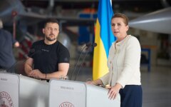 Зеленський про військову допомогу Данії: Працюємо над посиленням на землі, у морі та наших портів