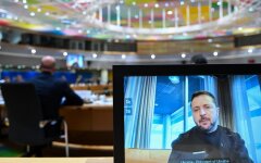 Володимир Зеленський, виступ для учасників Європейської ради