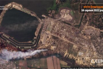 Пожар на Запорожской АЭС
