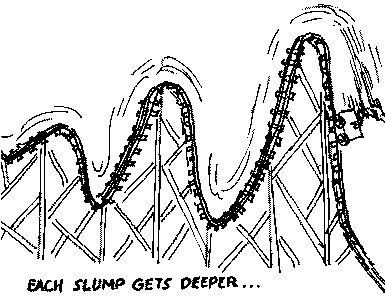 rollercoaster up and down