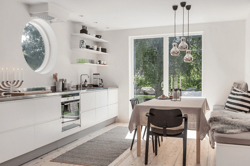 Дизайн кухни в скандинавском стиле: 16824 фото красивых интерьеров