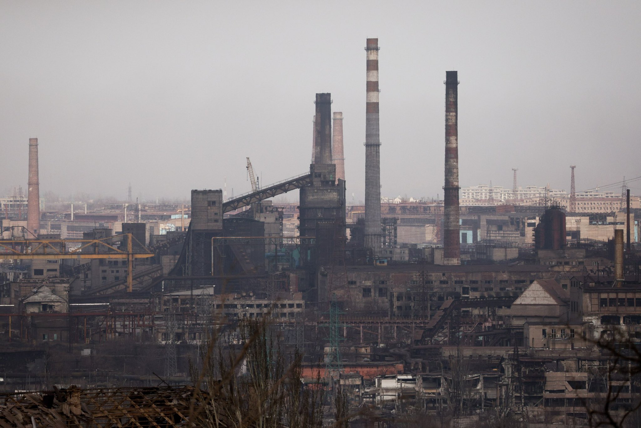 Завод азовсталь в мариуполе