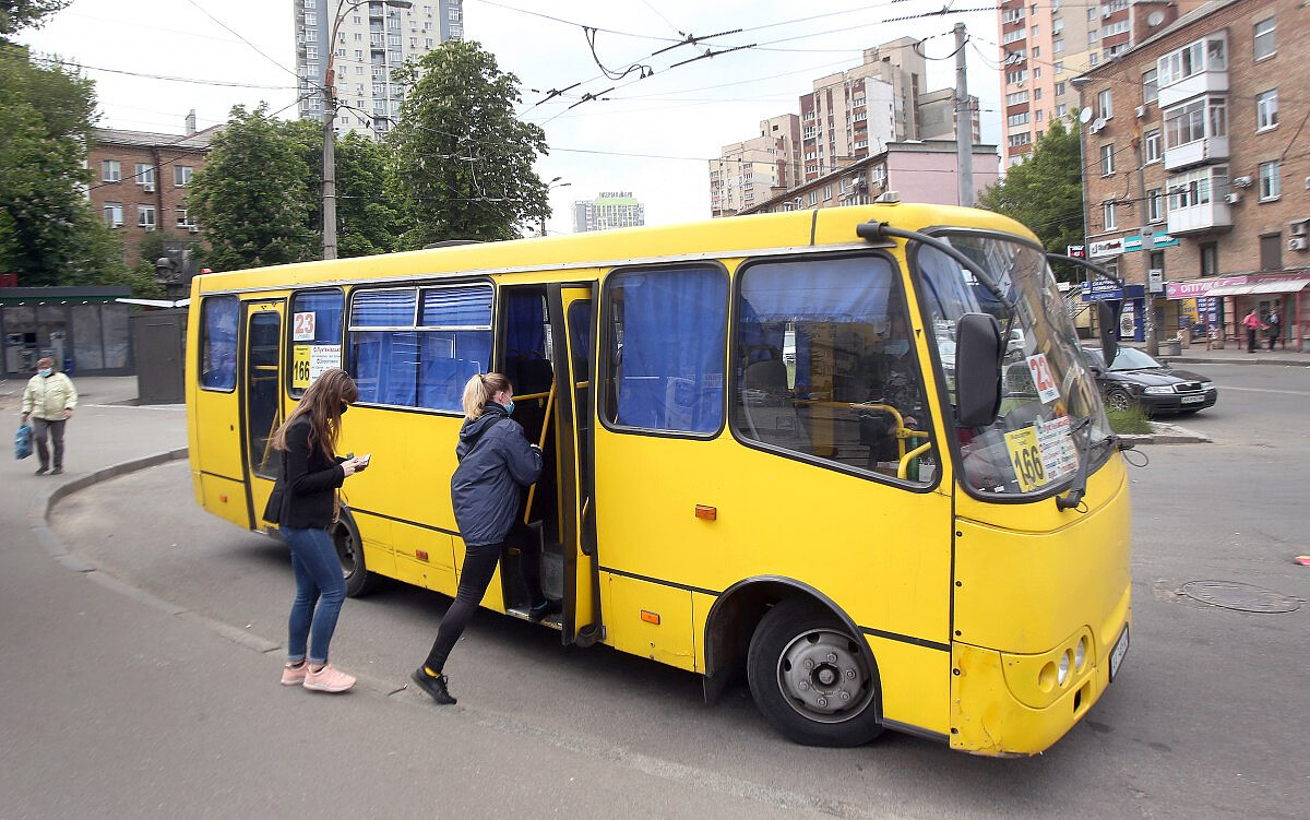 Маршрут троллейбуса 26 на карте Киева